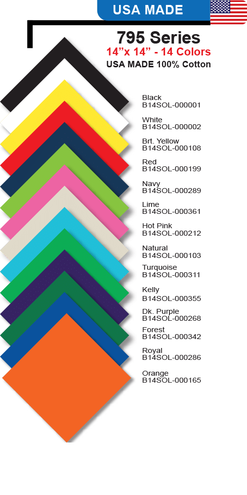 795 color choices