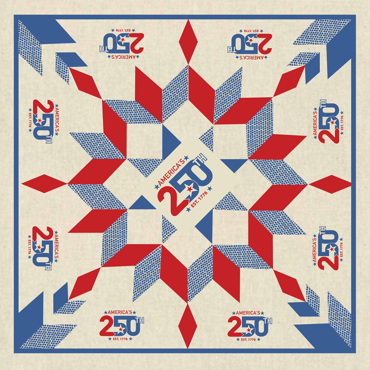 Heritage Star Quilted - Natural